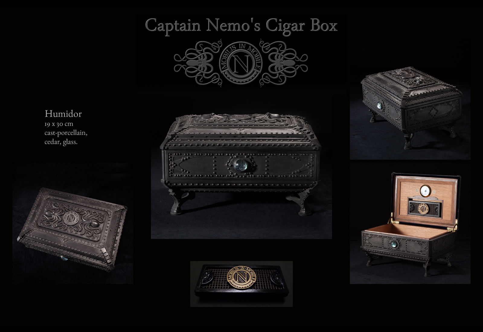 Objekte Wunderkammer Hans Wißmayer Captain Nemos Cigar Box
